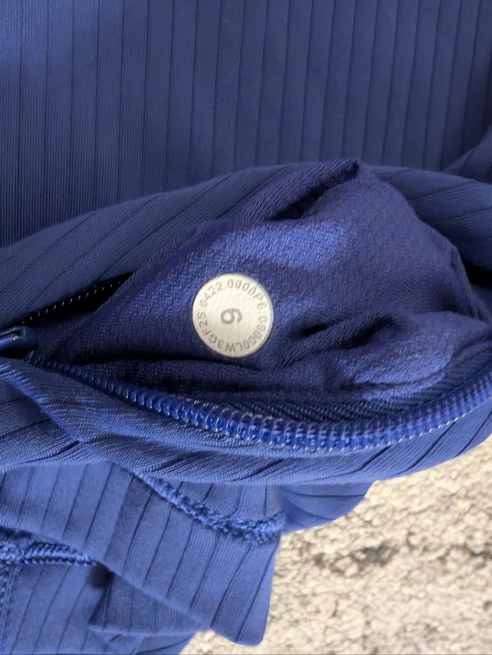 Lululemon It's Rulu Run Cropped Half Zip *Ribbed - Picture 9 of 9